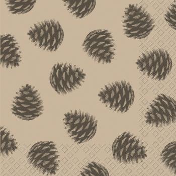 STEWO Serviette Ela 33x33cm 2572565499 beige 20 Stück