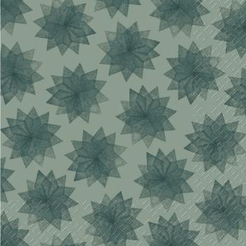 STEWO Servietten Attila 33x33cm 2572565747 dunkelgrün, FSC Mix 20 Stk.