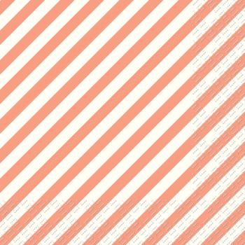 STEWO Serviette Stribe 2572596721 hell 33x33cm