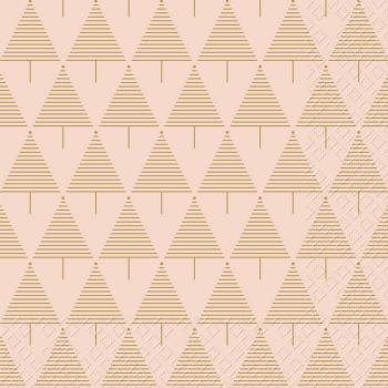 STEWO Servietten Walo 25x25cm 2573565026 hellrosa, FSC Mix 20 Stk.