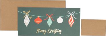 Stewo geschenkkarte lorena 2581525347 dunkelgrün 23x11cm - Stewo-2581525347-7630050875155