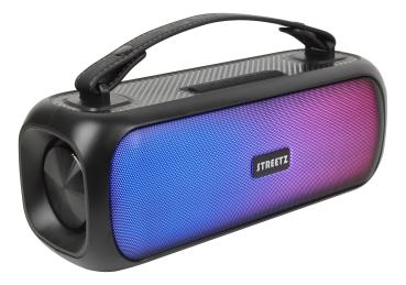 Streetz bt boombox 2x7.5 w cmb-110 black,aux,usb flash,led,ipx5 - Streetz-cmb-110-7333048057471-04.jpg