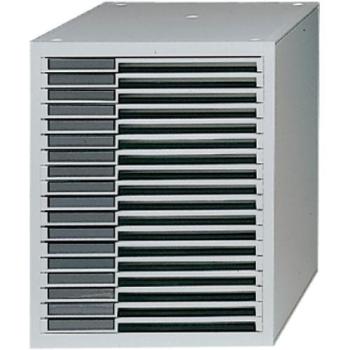 STYRO Schubladenbox weiss 119118105 18 Fächer, styrokay
