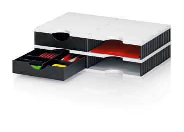 Styro styrodoc duo set 268-0202.989 schwarz/grau 4 fächer - Styro-268-0202.989-7612176081368-02.jpg
