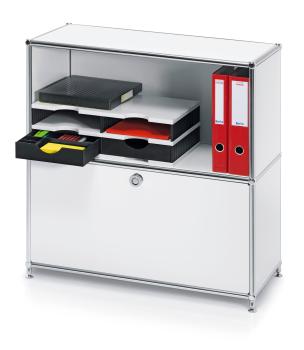 Styro styrodoc duo set 268-0202.989 schwarz/grau 4 fächer - Styro-268-0202.989-7612176081368-03.jpg