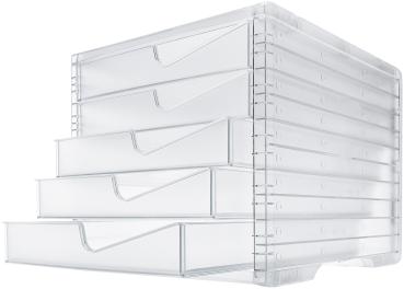 STYRO Styroswingbox light 275-8430.222 transp./transp. 5 Schubl.