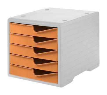 STYRO Styroswingbox 275-8430.4182 apricot/grau 5 Schubladen