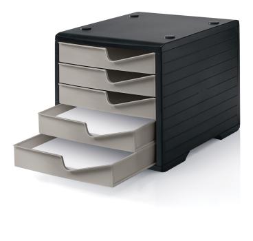 Styro styroswingbox mit 5 schubl. 275843075 taupe/gehäuse schwarz - Styro-275843075-7612176079303-02.jpg