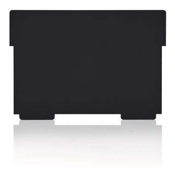 STYRO Schwenkplatte A5 30-531.90 schwarz 2 Stück