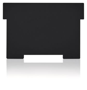 STYRO Schwenkplatte A6 30-631.90 schwarz 2 Stück