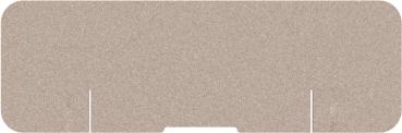 SUONO Tischtrennwand L 180x59x2.4cm 1111.L24.4400 DESK PLAIN, braun