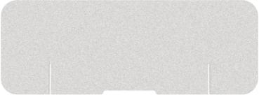 SUONO Tischtrennwand M 160x59x2.4cm 1111.M24.0400 DESK PLAIN, weiss