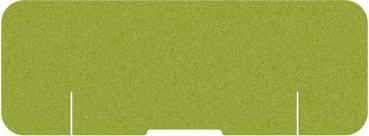 SUONO Tischtrennwand M 160x59x2.4cm 1111.M24.1300 DESK PLAIN, grün
