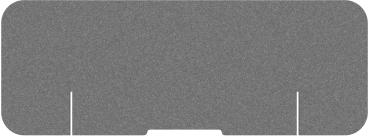 SUONO Tischtrennwand M 160x59x2.4cm 1111.M24.3800 DESK PLAIN, grau