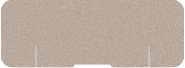 SUONO Tischtrennwand M 160x59x2.4cm 1111.M24.4400 DESK PLAIN, braun