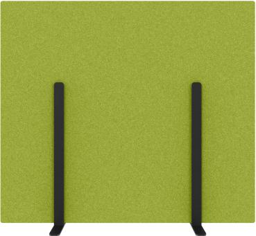 SUONO Trennwand M 160x140x2.4cm 1311.M24.1300 STAND, grün