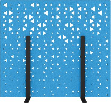 SUONO Trennwand M 160x140x2.4cm 1311.M24.3703 STAND, blau