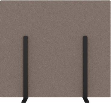 SUONO Trennwand M 160x140x2.4cm 1311.M24.3900 STAND, braun