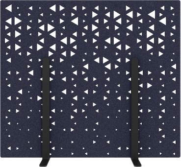 SUONO Trennwand M 160x140x2.4cm 1311.M24.4703 STAND, blau