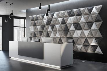 Suono wandelement 48x42x8cm 3117.u09.0400 tiles 3d, cone, weiss 6 stk. - Suono-3117.u09.0400-7640439765120-02.jpg