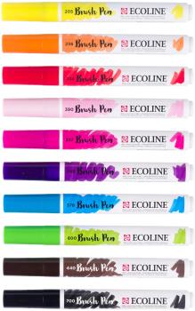 Talens ecoline brush pen set 11509803 ass. bright 10 stück - Talens-11509803-8712079518936-04.jpg