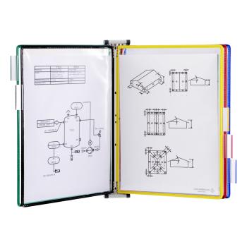 TARIFOLD Wandelement T-Display 416169 Gestell hellgrau