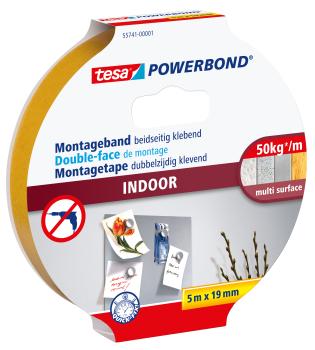 TESA Montageband Indoor 19mmx5m 557410000