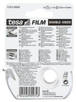 Tesa klebeband tesafilm 12mmx7.5m 579120000 transp., doppels.,auf abroller - Tesa-579120000-4042448899743-02.jpg