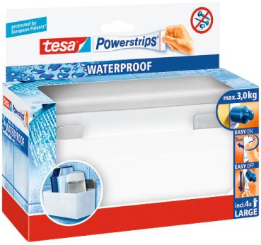 TESA Powerstrips Regal Zoom 597110000 grau