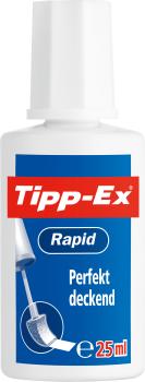 Tipp-ex korrekturfluid rapid 20ml 8859935 schnelltrocknend weiss - Tipp-ex-8859935-3086126100326