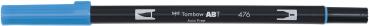 Tombow dual brush pen abt 476 cyan - Tombow-abt-476-4901991901634-02.jpg