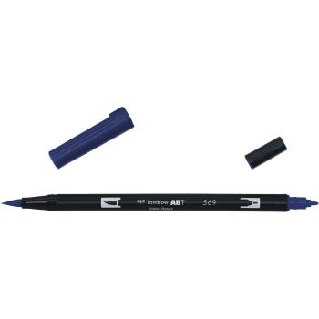 Tombow dual brush pen abt-569 jet blue - Tombow-abt-569-4901991647792-02.jpg