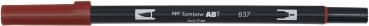 Tombow dual brush pen abt 837 wine red - Tombow-abt-837-4901991902051-02.jpg