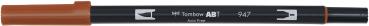 Tombow dual brush pen abt 947 burnt sienna - Tombow-abt-947-4901991902228-02.jpg