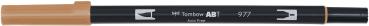 Tombow dual brush pen abt 977 saddle brown - Tombow-abt-977-4901991902259-02.jpg