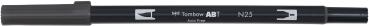 Tombow dual brush pen abt n25 lamp black - Tombow-abt-n25-4901991902327-02.jpg