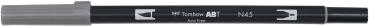 Tombow dual brush pen abt n45 cool gray 10 - Tombow-abt-n45-4901991902402-02.jpg
