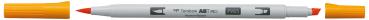 Tombow dual brush pen abt pro abtp-985 chrome yellow - Tombow-abtp-985-4901991648881-02.jpg