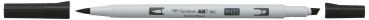 Tombow dual brush pen abt pro abtp-n25 lamp black - Tombow-abtp-n25-4901991648966-02.jpg