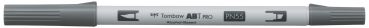 Tombow dual brush pen abt pro abtp-n55 cool grey 7 - Tombow-abtp-n55-4901991649017