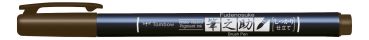Tombow kalligraphie stift hard ws-bh31 fudenosuke, braun - Tombow-ws-bh31-4901991647976
