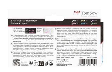 Tombow kalligraphie-set ws-bs ws-bs-6p fudenosuke, pastel 6 stück - Tombow-ws-bs-6p-4003198111745-04.jpg