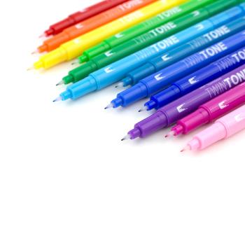 Tombow fasermaler twintone marker ws-pk-12p-3 rainbow 12-tlg. - Tombow-ws-pk-12p-3-4003198142664-03.jpg
