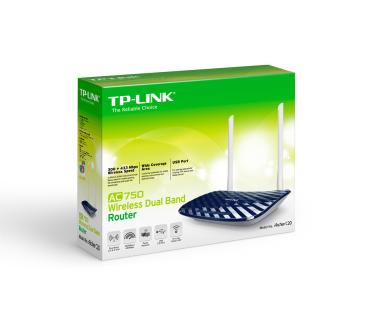 TP-LINK Dual Band Wireless Router ARCHERC20 AC750