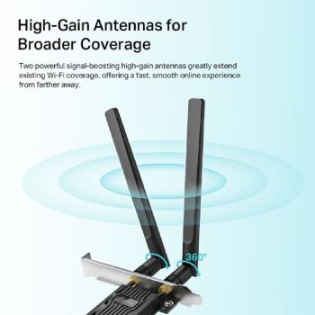 Tp-link ax1800 db wifi 6 bt 5.2 pci-e archer tx20e - Tp-link-archer-tx20e-4897098688809-02.jpg