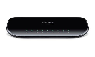 TP-LINK 8-Port-GB-Desktop-Switch TLSG1008D 10/100/1000 Mbit/s