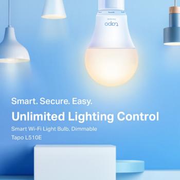 Tp-link leuchtmittel led e27 2-pack tapo l510e(2-pack) wifi, dimmbar, 2700k - Tp-link-tapo-l510e(2-pack)-6935364006204-02.jpg