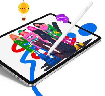 Ugreen smart stylus pen for ipad 15910 magnetic charging, white - Ugreen-15910-6941876219100-04.jpg