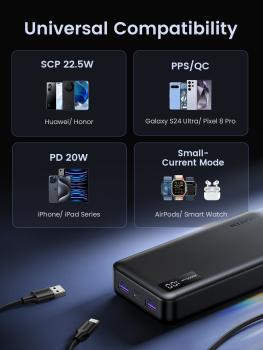 Ugreen power bank 20000mah 25683 20w, two-way fast charging - Ugreen-25683-6941876226832-10.jpg