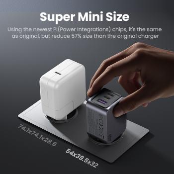 Ugreen usb wallcharger nexode pro 25871 65w usb-a+c,pd,gan w.cable - Ugreen-25871-6941876228713-03.jpg